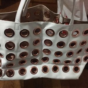 Large White Tote